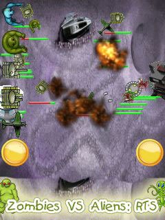 game pic for Zombies vs aliens: RTS